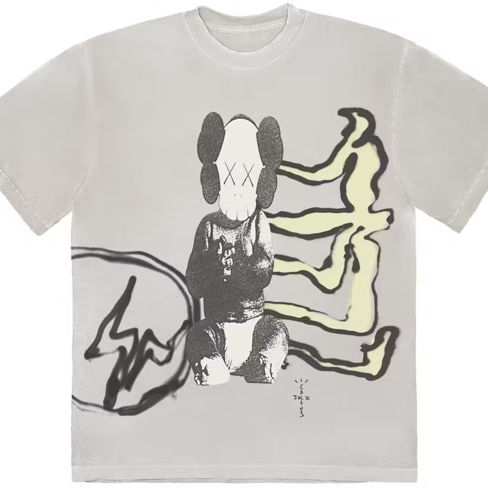 Travis Scott Cactus Jack x KAWS FOR FRAGMENT Tee